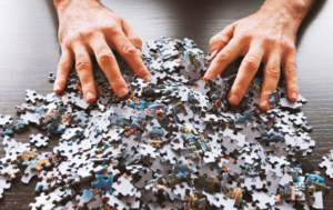 Cómo enmarcar un rompecabezas o puzzle casero