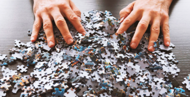 Cómo enmarcar un rompecabezas o puzzle casero