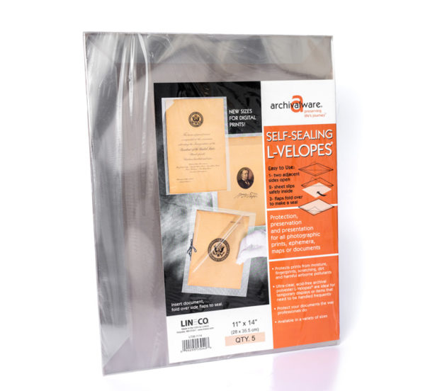 Micas Protectora Lineco Mylar 11x14"(28x35cm)
