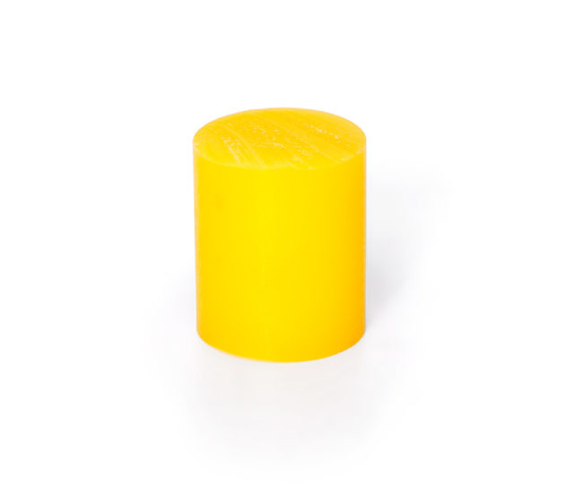 Cilindro de Caucho Blando Corto (Amarillo)