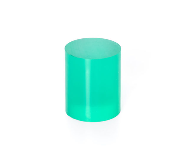 Cilindro de Caucho Duro Corto (Verde)